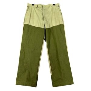 Vintage 80s Rattlers Brand Brush Pants 32x27 Canvas Reinforced Hunting Trousers